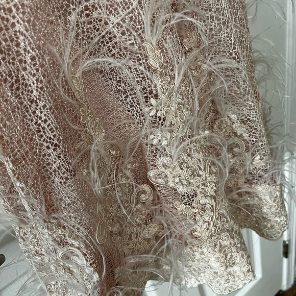 Pink midi prom dress - Picture 2 of 4